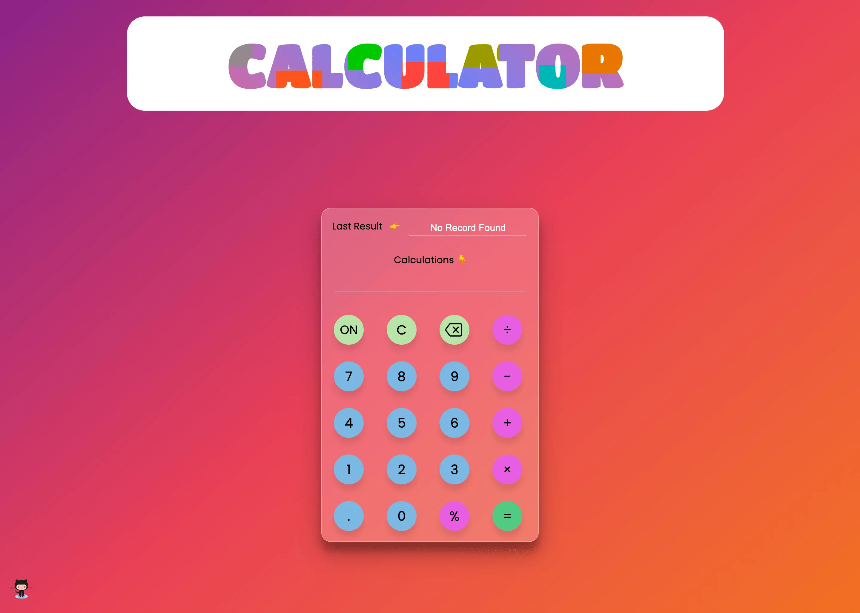 Calculator Project Image